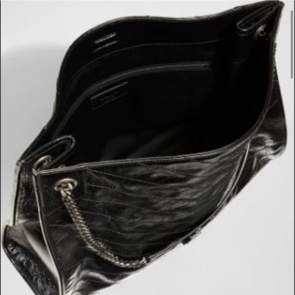 Yves Saint Laurent Black Tote Bag - Picture 6 of 15